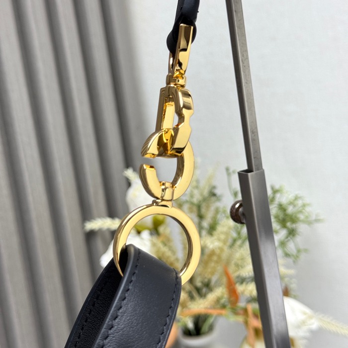 DIOR 2417 カーフレザー、レザー グレンチェック、レター ブラック、ゴールド、ベージュ 斜め掛けバッグ、ショルダーバッグ、ハンドバッグ 大 中 サイズ:33x16x15cm