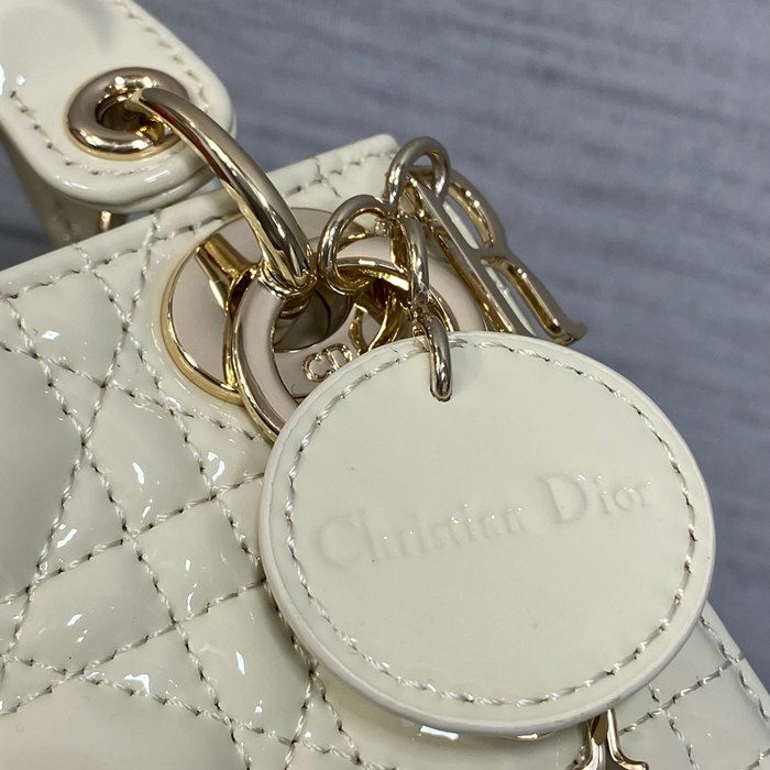 DIOR エナメル レター ブラック、ホワイト、レッド カードケース 12.0x10.0x5.0cm サイズ:12x10x5cm