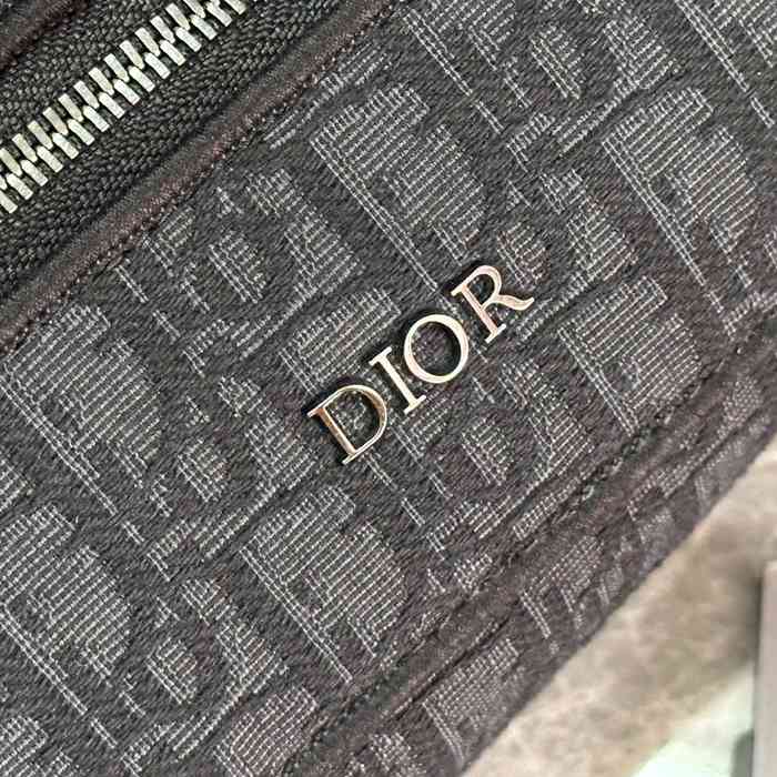 DIOR カーフレザー、ナイロン、レザー プリント、レター、フラワー ブラック、ゴールド、ベージュ 斜め掛けバッグ、ショルダーバッグ、ハンドバッグ 新作 クラシック サイズ:26x14.5x14cm