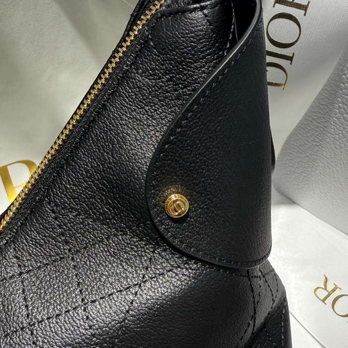 DIOR イエロー、ゴールド 脇下バッグ 小 22.0x15.0x9.5cm サイズ:22x15x9.5cm