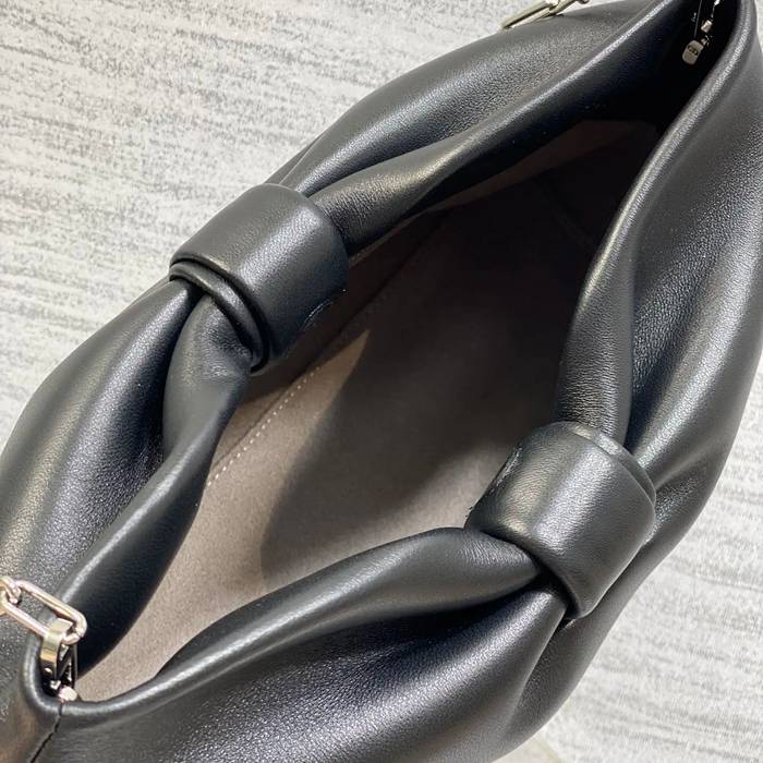 DIOR 0714 ラムレザー、カーフレザー、レザー リボン 斜め掛けバッグ、ハンドバッグ、チェーンバッグ 新作 30.0x17.5x12.0cm サイズ:30x17.5x12cm