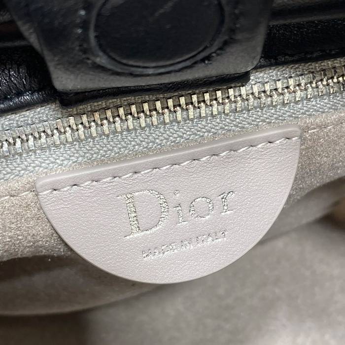 DIOR 0714 ラムレザー、カーフレザー、レザー リボン 斜め掛けバッグ、ハンドバッグ、チェーンバッグ 新作 30.0x17.5x12.0cm サイズ:30x17.5x12cm