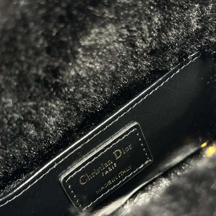 DIOR 0538 ブラック、ベージュ 斜め掛けバッグ、ショルダーバッグ、ハンドバッグ 小 ミニ 20.0x17.0x8.0cm サイズ:20x17cm