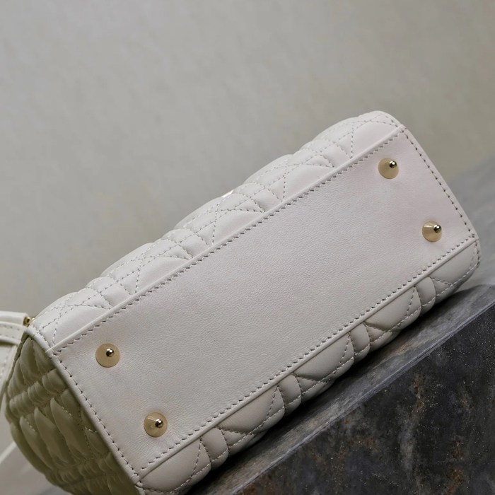 DIOR 0531 ラムレザー、スエード、レザー グレンチェック、レター、パッチワーク ブラック、ホワイト、ゴールド 斜め掛けバッグ、ショルダーバッグ、ハンドバッグ クラシック サイズ:20x16.5cm