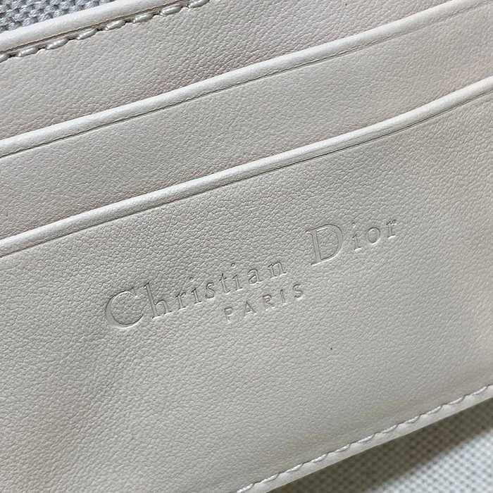 DIOR カーフレザー ホワイト、ブルー、グレー 斜め掛けバッグ、ショルダーバッグ クラシック 28.5x14.5x10.0cm サイズ:28.5x14.5x10cm