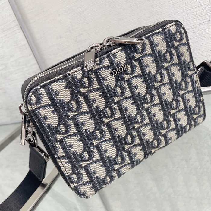 DIOR モノグラム、フラワー ブラック、イエロー、ゴールド 斜め掛けバッグ、ショルダーバッグ 17.0x12.5x5.0cm サイズ:17x12.5cm