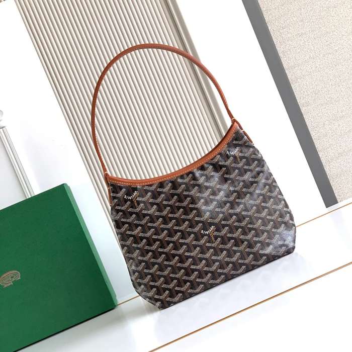 GOYARD S5505 ブラウン ショルダーバッグ、流浪バッグ、ミニバッグ ミニ 25x22x11.5cm サイズ:25x22x11.5cm