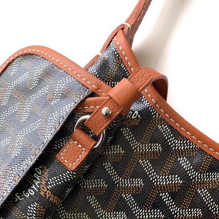 GOYARD S5505 ブラウン ショルダーバッグ、流浪バッグ、ミニバッグ ミニ 25x22x11.5cm サイズ:25x22x11.5cm