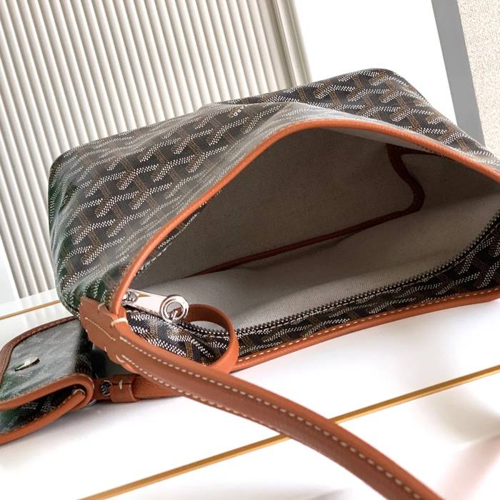 GOYARD S5505 ブラウン ショルダーバッグ、流浪バッグ、ミニバッグ ミニ 25x22x11.5cm サイズ:25x22x11.5cm