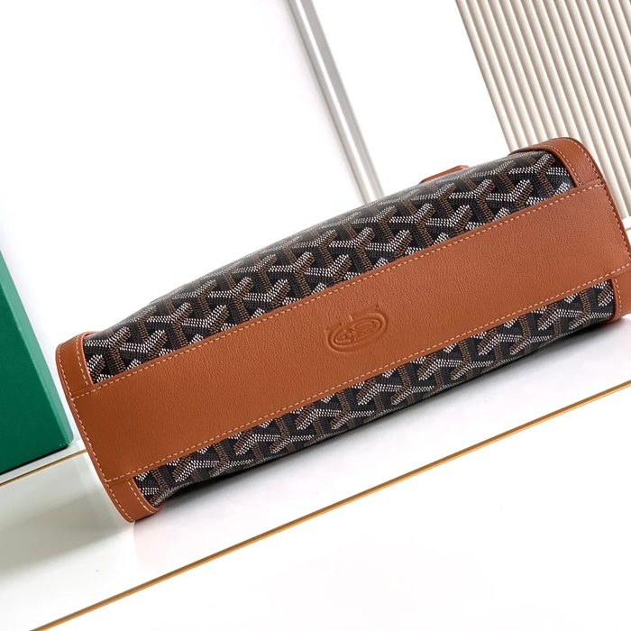 GOYARD 020223 レザー ショルダーバッグ、リュックサック、ハンドバッグ レザー サイズ:34×28×15cm