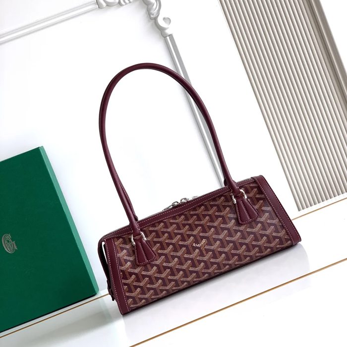 GOYARD 020223 レザー ショルダーバッグ、リュックサック、ハンドバッグ レザー サイズ:34×28×15cm