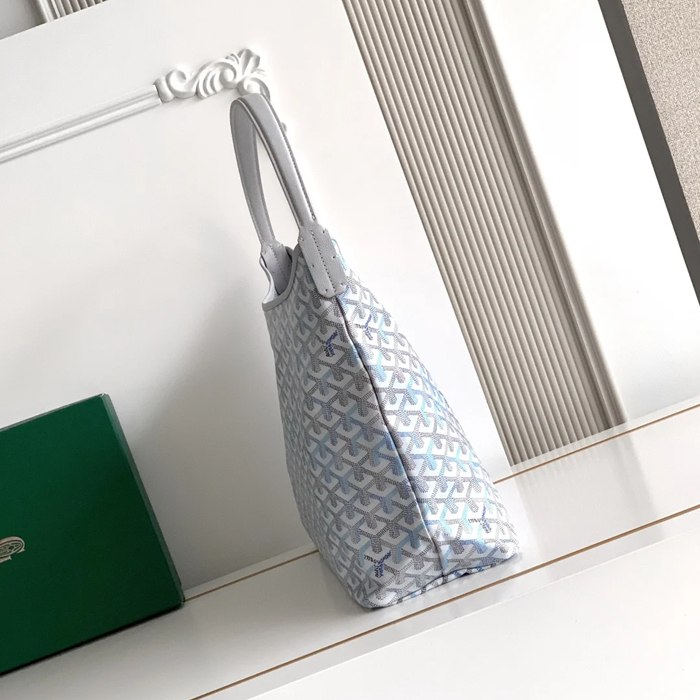 GOYARD 5502 レザー ショルダーバッグ、流浪バッグ、ハンドバッグ レザー、小 サイズ:42x27x15cm