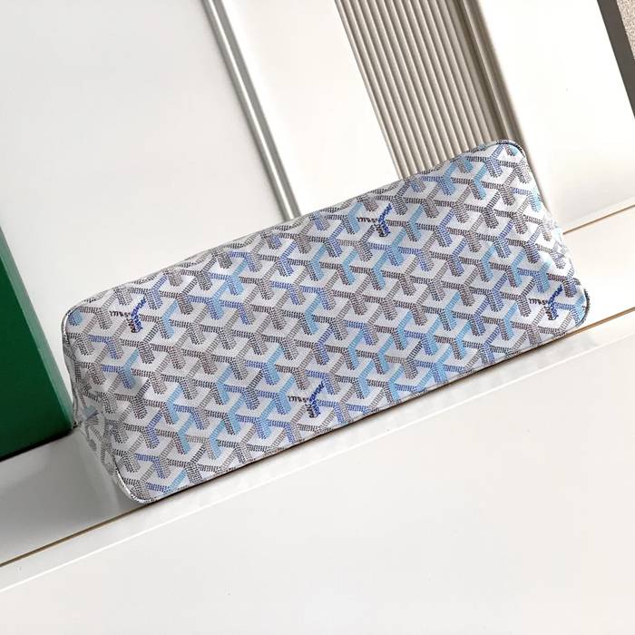 GOYARD 5502 レザー ショルダーバッグ、流浪バッグ、ハンドバッグ レザー、小 サイズ:42x27x15cm