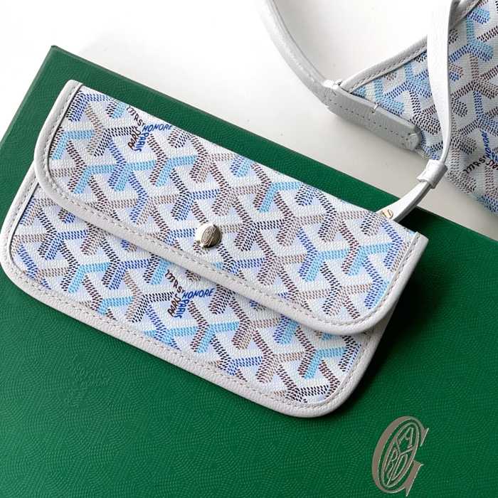 GOYARD 5502 レザー ショルダーバッグ、流浪バッグ、ハンドバッグ レザー、小 サイズ:42x27x15cm