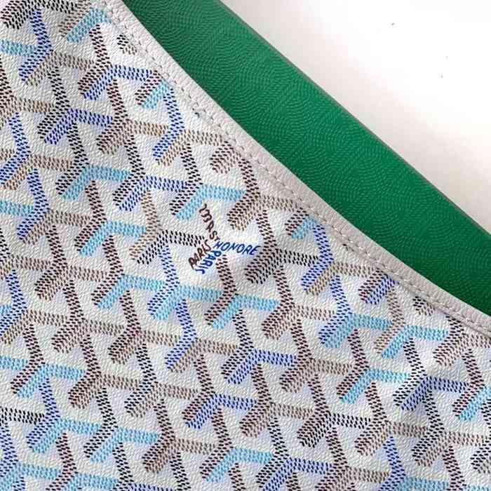 GOYARD 5502 レザー ショルダーバッグ、流浪バッグ、ハンドバッグ レザー、小 サイズ:42x27x15cm