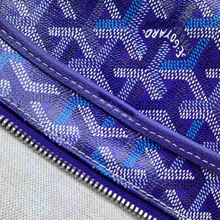 GOYARD 5502 レザー ショルダーバッグ、流浪バッグ、ハンドバッグ レザー、小 サイズ:42x27x15cm