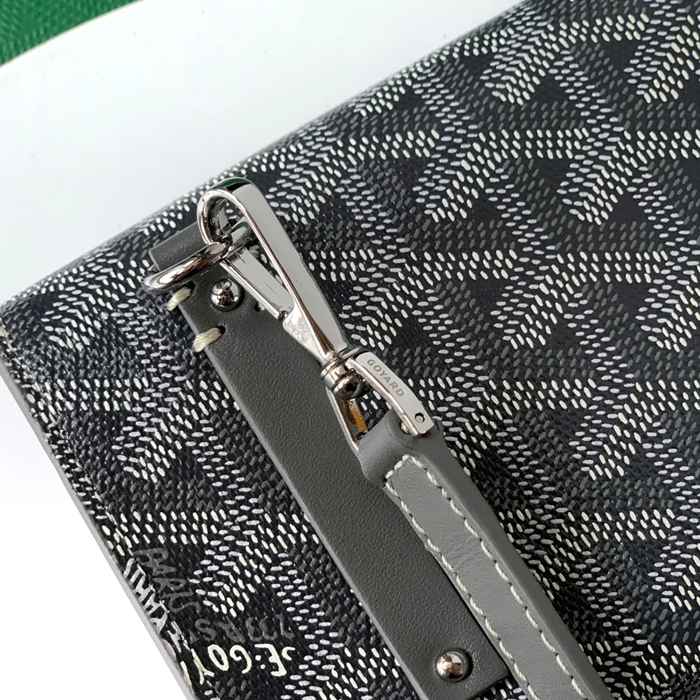 GOYARD 6112 レザー 斜め掛けバッグ、ハンドバッグ、木製バッグ モンテカルロ、木製、レザー サイズ:9X3.3X10cm
