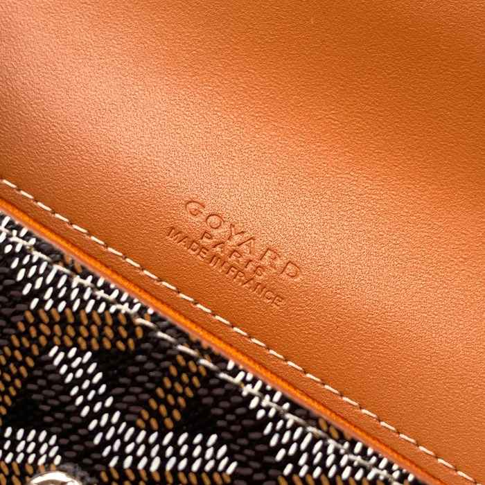 GOYARD 6112 レザー 斜め掛けバッグ、ハンドバッグ、木製バッグ モンテカルロ、木製、レザー サイズ:9X3.3X10cm