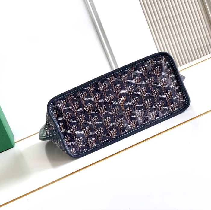 GOYARD S5503 キャンバス、レザー グレー ショルダーバッグ、ミニバッグ、ハンドバッグ キャンバス、レザー、ミニ 20x20x10cm サイズ:20x20x10cm