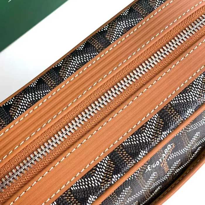 GOYARD 8304 ブラウン 斜め掛けバッグ、ハンドバッグ、ハンドバッグ クラシック 22x13x6.5cm サイズ:22x13x6.5cm