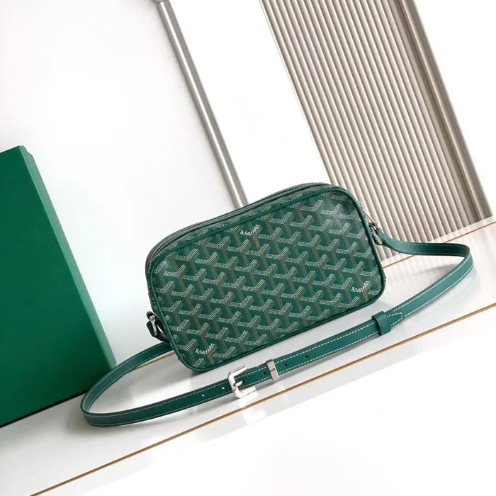 GOYARD 8304 グリーン 斜め掛けバッグ、ハンドバッグ、ハンドバッグ クラシック 22x13x6.5cm サイズ:22x13x6.5cm