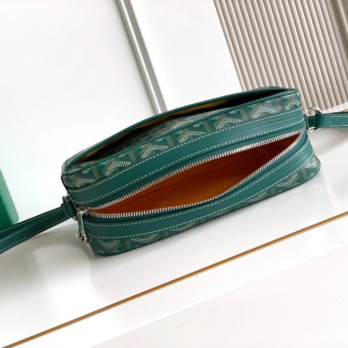 GOYARD 8304 グリーン 斜め掛けバッグ、ハンドバッグ、ハンドバッグ クラシック 22x13x6.5cm サイズ:22x13x6.5cm