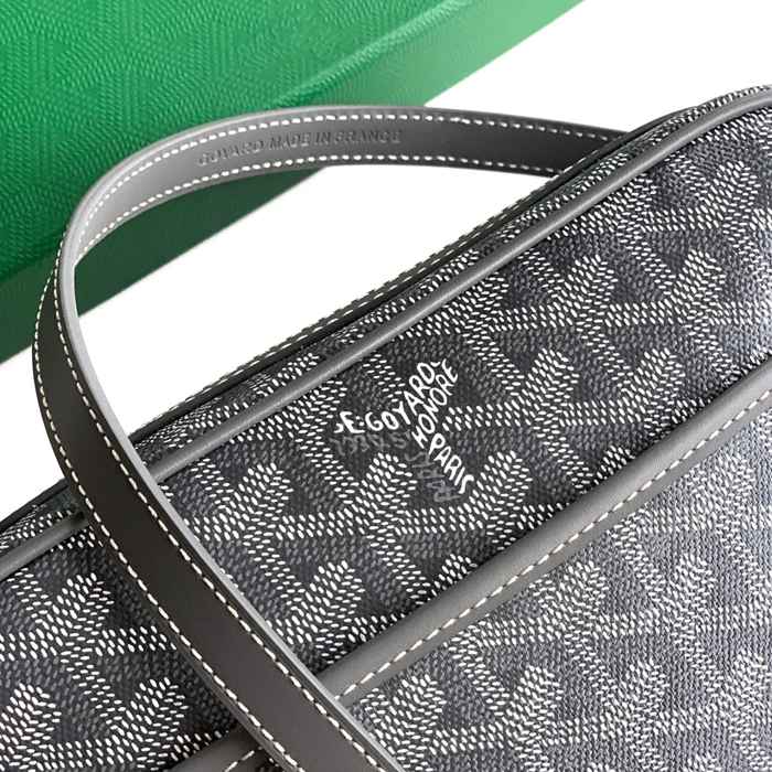 GOYARD 8304 グレー 斜め掛けバッグ、ハンドバッグ、ハンドバッグ クラシック 22x13x6.5cm サイズ:22x13x6.5cm