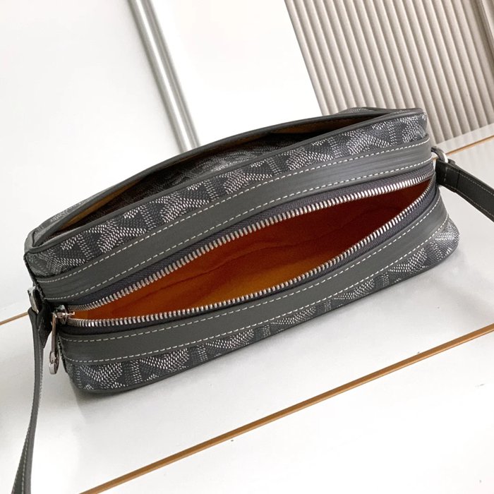 GOYARD 8304 グレー 斜め掛けバッグ、ハンドバッグ、ハンドバッグ クラシック 22x13x6.5cm サイズ:22x13x6.5cm