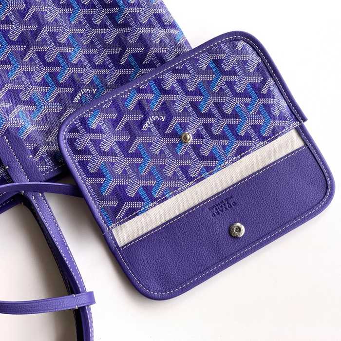 GOYARD 6603 キャンバス、レザー ショルダーバッグ、ハンドバッグ キャンバス、レザー、大 サイズ:47/34×27×14cm