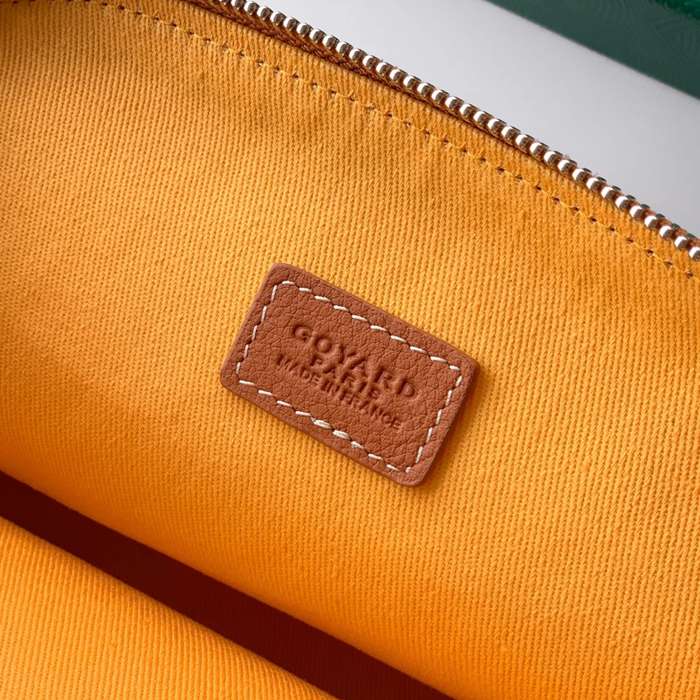 GOYARD 6107 レザー ブラウン ハンドバッグ、ハンドバッグ ヴァンドーム、レザー、クラシック 18x13.5cm サイズ:18x13.5cm