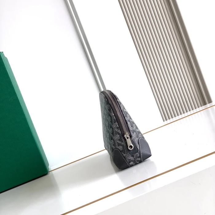GOYARD 6107 レザー グレー ハンドバッグ、ハンドバッグ ヴァンドーム、レザー、クラシック 18x13.5cm サイズ:18x13.5cm
