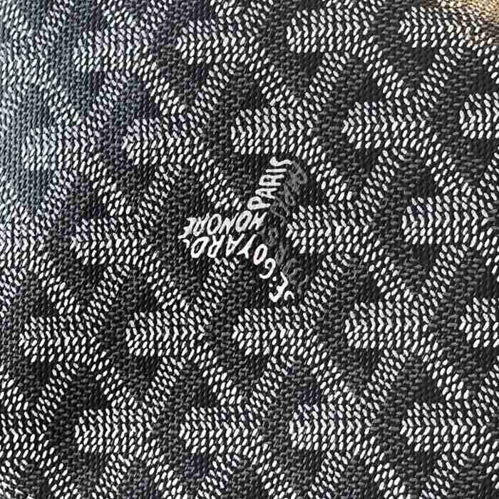 GOYARD 6107 レザー グレー ハンドバッグ、ハンドバッグ ヴァンドーム、レザー、クラシック 18x13.5cm サイズ:18x13.5cm