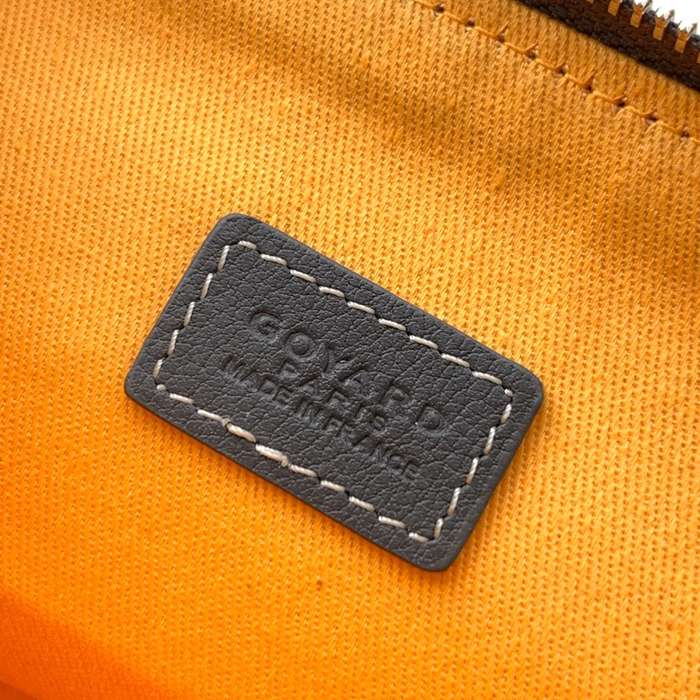 GOYARD 6107 レザー グレー ハンドバッグ、ハンドバッグ ヴァンドーム、レザー、クラシック 18x13.5cm サイズ:18x13.5cm