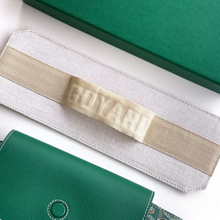 GOYARD 6685 レザー グリーン ハンドバッグ ルエット、レザー 31x23x14cm サイズ:31x23x14cm