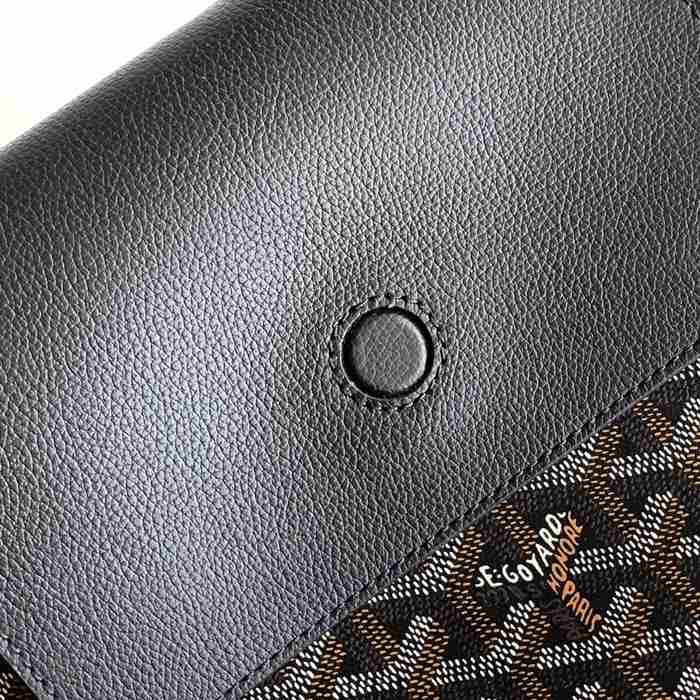 GOYARD 6685 レザー ブラック ハンドバッグ ルエット、レザー 31x23x14cm サイズ:31x23x14cm