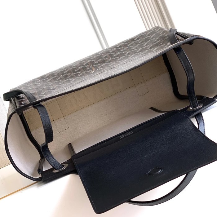 GOYARD 6685 レザー ブラック ハンドバッグ ルエット、レザー 31x23x14cm サイズ:31x23x14cm