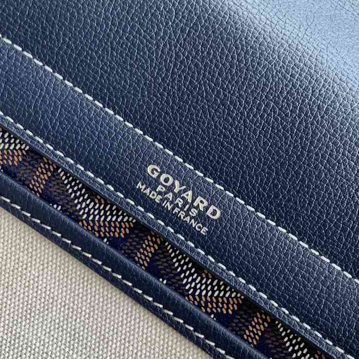 GOYARD 6685 レザー ブルー ハンドバッグ ルエット、レザー 31x23x14cm サイズ:31x23x14cm