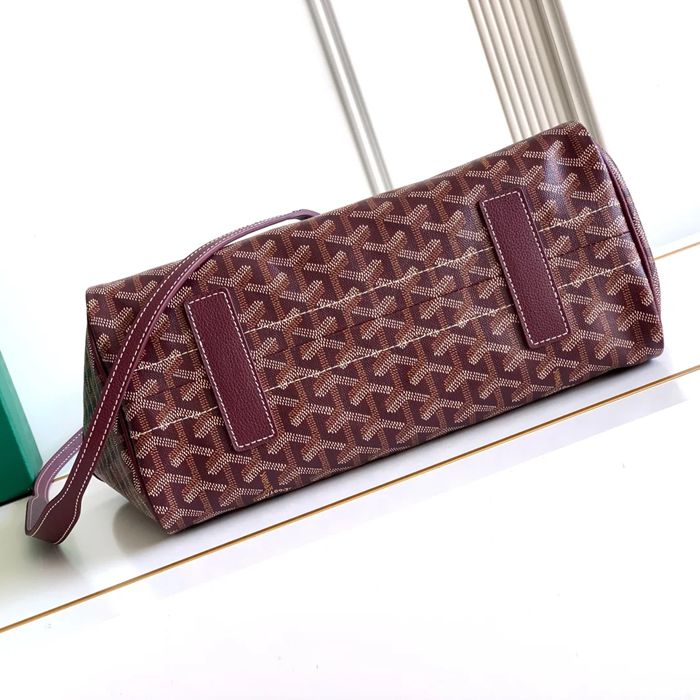 GOYARD 6685 レザー ワインレッド ハンドバッグ ルエット、レザー 31x23x14cm サイズ:31x23x14cm
