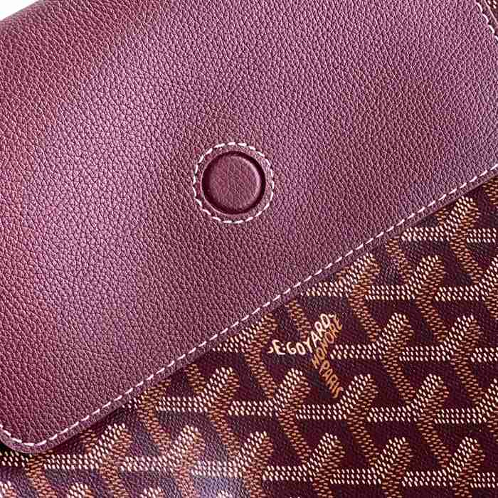 GOYARD 6685 レザー ワインレッド ハンドバッグ ルエット、レザー 31x23x14cm サイズ:31x23x14cm