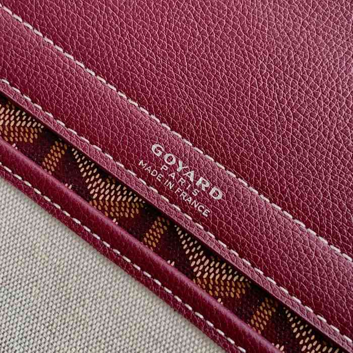 GOYARD 6685 レザー ワインレッド ハンドバッグ ルエット、レザー 31x23x14cm サイズ:31x23x14cm