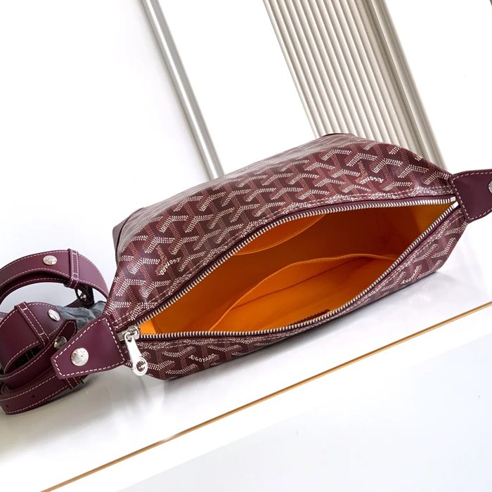 GOYARD 8031 ワインレッド 化粧ポーチ、ハンドバッグ ボーイング 24x13x12cm サイズ:24x13x12cm