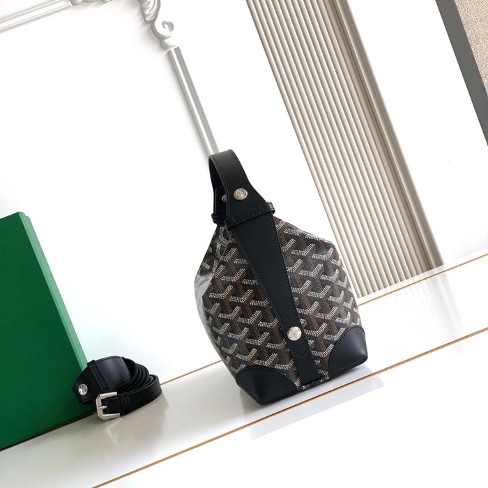 GOYARD 8031 ブラック 化粧ポーチ、ハンドバッグ ボーイング 24x13x12cm サイズ:24x13x12cm