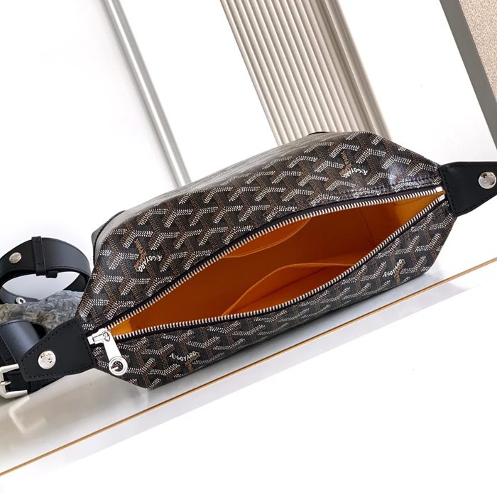 GOYARD 8031 ブラック 化粧ポーチ、ハンドバッグ ボーイング 24x13x12cm サイズ:24x13x12cm