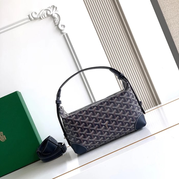 GOYARD 8031 ブルー 化粧ポーチ、ハンドバッグ ボーイング 24x13x12cm サイズ:24x13x12cm