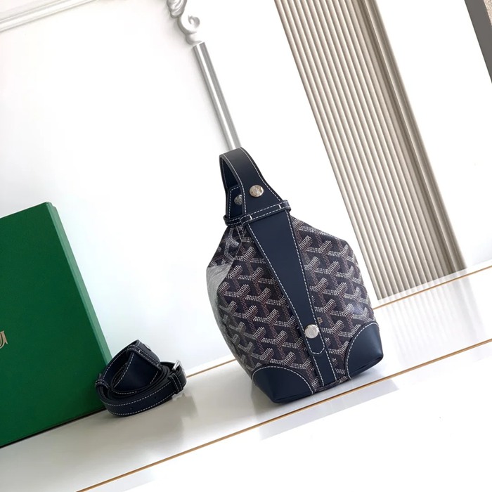 GOYARD 8031 ブルー 化粧ポーチ、ハンドバッグ ボーイング 24x13x12cm サイズ:24x13x12cm