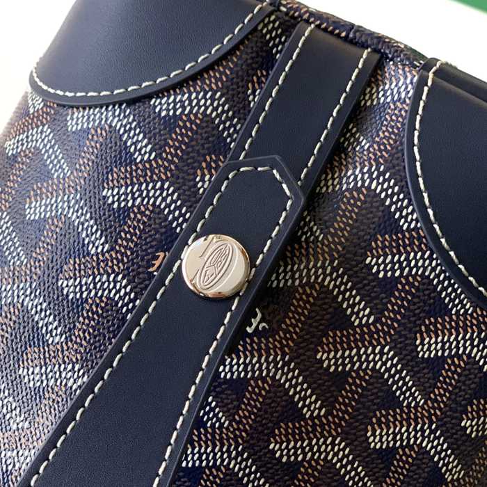 GOYARD 8031 ブルー 化粧ポーチ、ハンドバッグ ボーイング 24x13x12cm サイズ:24x13x12cm