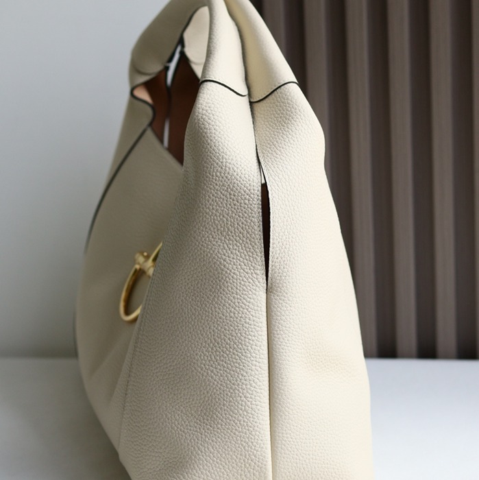GUCCI 837466 カーフレザー、レザー ブラック、ホワイト、ブラウン ショルダーバッグ、財布 馬銜、クラシック 46x26x16cm サイズ:46x26x16cm
