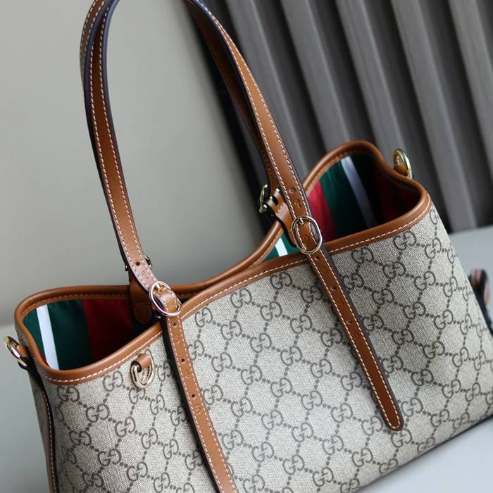 GUCCI 815214 ブラウン ハンドバッグ オフィディア、GG、クラシック 31x18x11cm サイズ:31x18x11cm