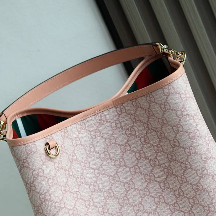 GUCCI 815103 ピンク ハンドバッグ 25x16cm サイズ:25x16cm