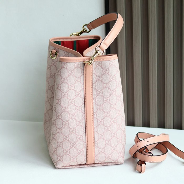 GUCCI 815103 ピンク ハンドバッグ 25x16cm サイズ:25x16cm